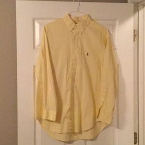Ralph Lauren yellow button down